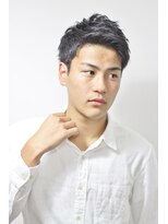 フランクスバーバー アンド ビアークラブ(FRANK'S BARBER and BEER CLUB)&nbsp;フェザーマッシュソフトツーブロくせ毛風パーマショートレイヤー