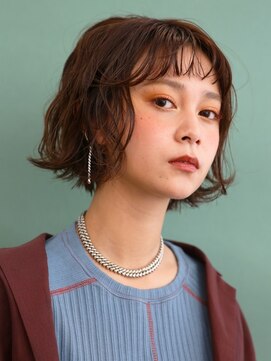 グミ(gumi) *gumi*フリンジウェーブ×ニュアンスカラー