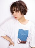 【La fith】 スモーキーブラウン×ショートボブ