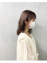 タグ(#tag)&nbsp;#フェミニンレイヤー×ラベンダーベージュ