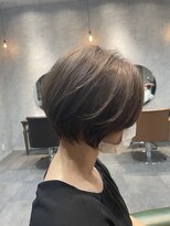 フェリーザ 奏の杜店(FELIZA)&nbsp;育てるアッシュ　× ふんわりショートボブ