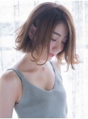 ☆月曜営業☆ojiko.roji大人可愛いゆるふわそとはねボブ
