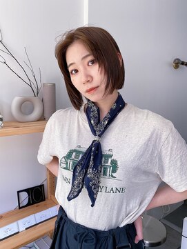 ディッシィ 立川(D'ICI) FUMI~カジュアルボブ/ミニボブ/切りっぱなしボブ