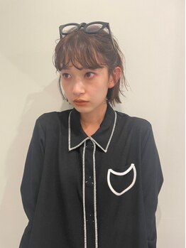 ユニコ(unico)の写真/【JR川崎駅徒歩7分】お客様に合わせたカットで輪郭から変化したような印象◎小顔に見せるヘアスタイルに♪