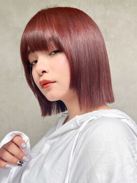 メゾンドイギー(MAISON de IGGY) ぷつんとボブ◎デザインカラー