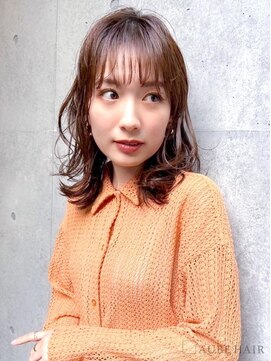 オーブ ヘアー クレイ 高知3号店(AUBE HAIR clay) 20代・30代_面長解消ロブパーマ
