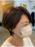 上品なボブ