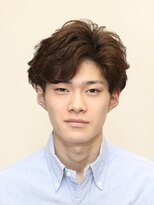 ヤグチ(897)&nbsp;ナチュラルパーマのツーブロックスタイル