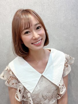 ロンド フィーユ(Lond fille) 大人可愛い韓国ボブ担当平川友理