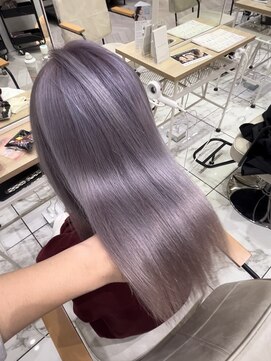 ゼスト フィーノ(ZEST fino) 上質ラベンダーグレーカラー【立川】グレーベージュ