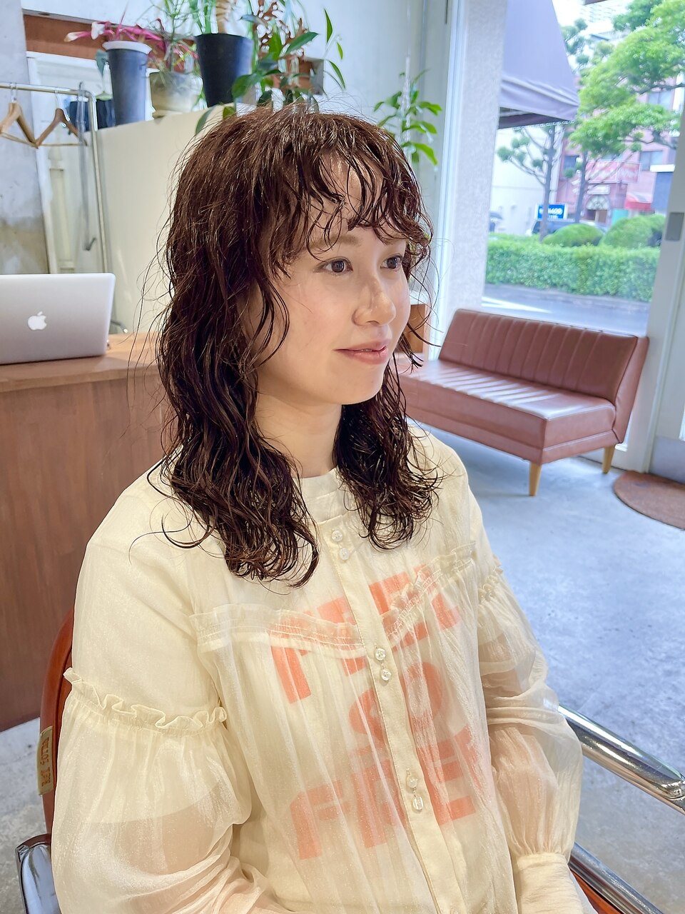 パーマ デジタルパーマ くせ毛と相性の良いパーマデザイン：L197237704