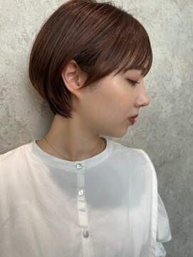 アンバー 池袋(amber) ボブ/前髪/縮毛矯正 /ハンサムショート[池袋駅]