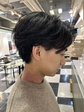 テテ(TETE) センターパート/ナチュラル/刈り上げなし