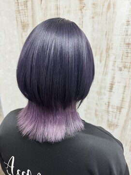 ディサイドロー(DECIDE L.A.W) ディープバイオレット×ホワイトバイオレット