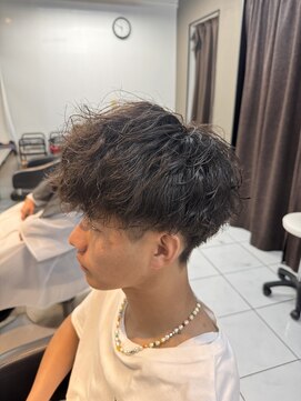 アイズ 海老名(AIZU) スパイラルパーマ ニュアンスパーマ メンズサロン 理容室