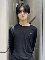 ゼストプール(ZEST POOL)&nbsp;メンズレイヤー　センターパート　2wayヘア