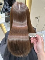 プアメリア 名古屋(Puamelia)&nbsp;髪質改善/透け感ベージュ/縮毛矯正