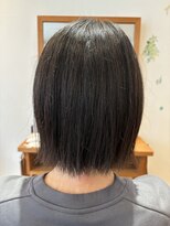 ボヌールヘアー(BONHEUR hair)&nbsp;切りっぱなし平行ボブ