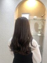 カラークチュール(Color Couture)&nbsp;黒髪カタログ/ホブルフ/ネビージュ/小顔に見せるヘア/ワンレン