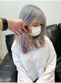シルバーアッシュ×ポイントカラー【Mizuki】