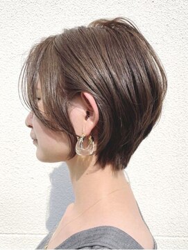 ユウヘアー 尾張旭店(U Hair) 【UHair】透明感カラー×ショート30代/40代/50代/アースカラー