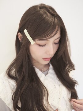 ノイ(noi) 顔周りレイヤーカットくびれヘアミルクティーベージュカラー