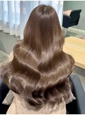 韓国風レイヤーカット顔まわりくびれオルチャン堀江