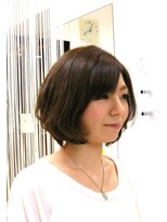 ヘアースタジオ ジェイワン(hair studio J ONE)&nbsp;大人かわいい 小顔　大人　ボブ