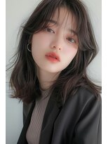 ラナ 新宿(lana)&nbsp;くびれヘア/ミディアム/レイヤーカット【lana hair 新宿】