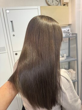 リンクス 久喜(LINKTH) 髪質改善酸性ストレート/黒髪/ネビージュ/小顔/ワンレン