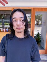 シツ(situ)&nbsp;メンズパーマ　ミディアムパーマ　メンズスタイル