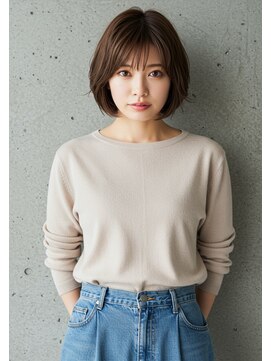 ライフイズ 磐田本店(Life is...) #磐田 大人ショートボブ!