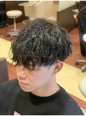 波巻きスパイラルパーマ 波巻きマッシュ