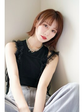 クーナバイトマト 横浜(Cuna by TOMTO) 【YUYA】大人ボブ_切りっぱなし_横浜ボブ