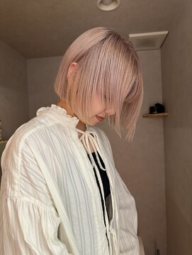 ネルケ 立川(nelke) ホワイトベージュカラーダブルカラーベージュカラーブリーチ