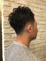 グラッドバーバードットエビス 恵比寿(GLAD BARBER. EBISU)&nbsp;サーフカール/スパイキーショート/ブルーブラック[恵比寿]