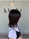 艶髪、ピンクベージュ