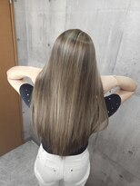 ヘアメイク フォックス 錦店(hair make FOX)&nbsp;ナチュラルハイライト/ストレート