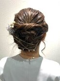 ヘアアレンジ/お呼ばれヘア/ヘアセット/ヘアメイク