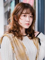 ヘアークラフト(Hair Craft)&nbsp;似合わせレイヤーカット×デジタルパーマ【岡山】マロンベージュ