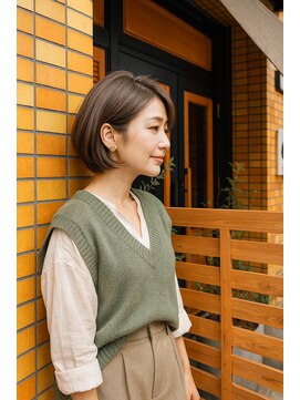 コポル(Copol) まわりと差がつく大人ショート×ラベンダーグレージュ