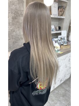 アンク クロス 池袋北口店(ANKHCROSS) 《アンククロス岩本》ブリーチカラー　ベージュ