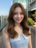 ランド(RaND)&nbsp;韓国風くびれレイヤーカット/顔周り髪質改善ストレート/美髪矯正