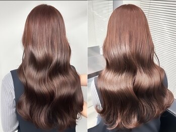 マビッシュヘアー(mabiche hair)の写真/髪、頭皮に負担の少ない厳選した薬剤を使用☆スタイリストの塗布テクニックよりさらに頭皮への負担軽減！