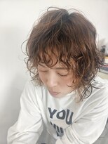 えぬ.&nbsp;外国人風パーマ