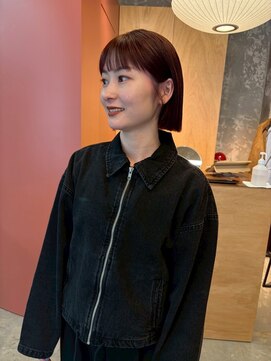 アイヘアー(Ay hair) 大人こっくりワインレッドカラー