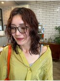 立体感ふわふわボブ×20代30代大人可愛い小顔スタイル