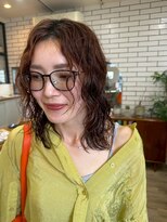 シフト(SHEEFT)&nbsp;立体感ふわふわボブ×20代30代大人可愛い小顔スタイル