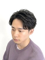 ヘアーアンドグルーミング ヨシザワインク(HAIR&GROOMING YOSHIZAWA Inc.)&nbsp;メンズビジネスショートフェザーパーマ爽やか眉毛カット理容室
