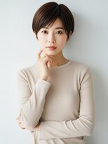 アビエクレール 河内花園(abije claire) 大人ニュアンスの耳かけショート【河内花園駅】
